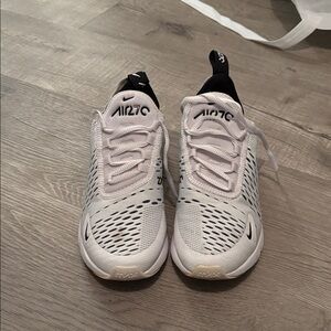 Nike Air 270 White and Black Sneakers